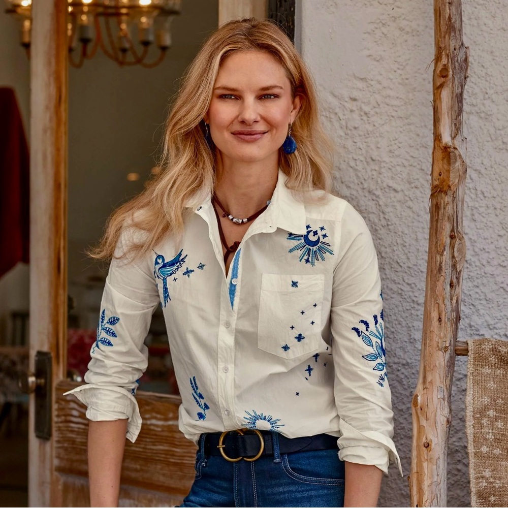 Sundance Karina Embroidered shirt